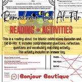 English Ramadan & Eid Reading and Activities