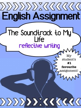Preview of English - Reflective Writing - Soundtrack To Your Life