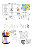 English Pack (Includes 3 Resources)