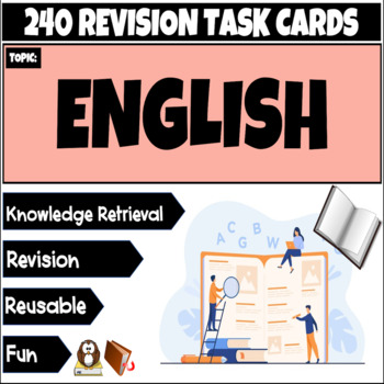 Preview of English Revision Middle School Bundle