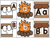 English S'mores Uppercase / Lowercase Alphabet Match