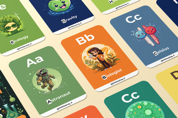 Preview of English STEM Alphabet