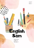 English Sam: Stationery + Letter A + Number 1