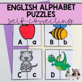 English Self Correcting Alphabet Puzzles | Alphabet Centres