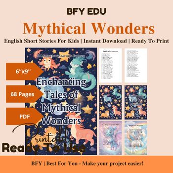 Preview of English Short Story for Kids: Enchanting Tales of Mythical Wonders