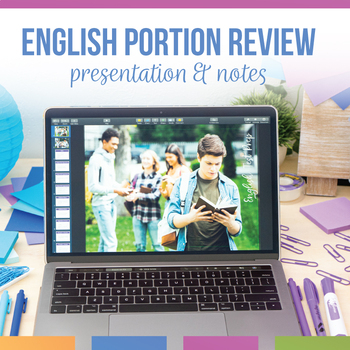 Preview of High School English Standardized Test Powerpoint | English Test Prep