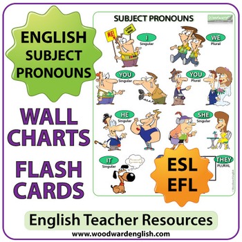 Subject Pronoun Chart In English