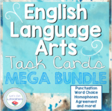 English Language Arts Task Cards Mega Bundle