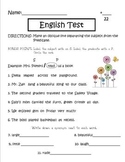 English Test-Review