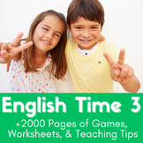 English Time 3, +2000 Pages of Games, Worksheets, and Teac