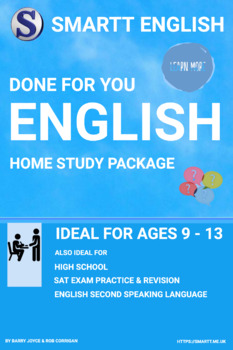 Preview of English (UK) Complete Teacher/Tutor Done For You Package Ideal For 9-13 year old