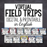 English Virtual Field Trips to Spanish Speaking Countries Bundle