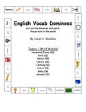 English Vocabulary Dominoes