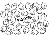 English Vocabulary Game - Piggies