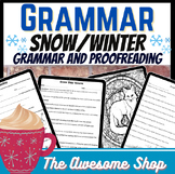 English Winter Themed Grammar & Proofreading