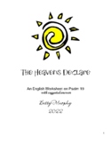 English Worksheet On Psalm 19