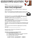 English - Write Your Own Short Story - High school assignment