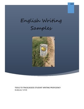 Preview of English Writing Samples/Evaluación de escritura en inglés