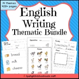 English Writing Thematic Bundle for ELLs