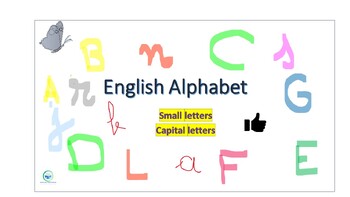 Preview of English alphabets
