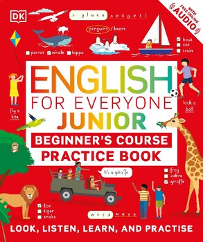 Preview of English for Everyone Junior Beginners Practice Book Look, Listen, Learn...