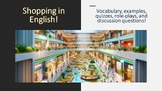 English for Shopping: Thematic Vocabulary Pack