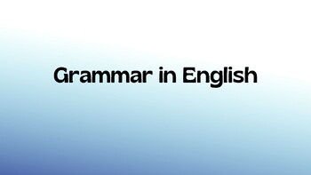 English for Spanish speakers; English grammar by Isabel Soto | TPT