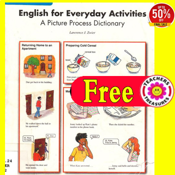Preview of English for everyday Activities book for FREE