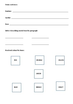 english reading comprehension worksheets grade 1 by charu