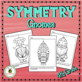 Symmetry Fun with Mischievous Gnomes: A 4th Grade Math Adventure