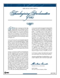 Enhanced layout: Abraham Lincoln’s Thanksgiving Proclamati