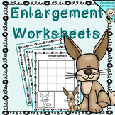 Enlargement Worksheets / Scaling Pictures / Growing Images