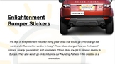 Enlightenment Thinkers Bumper Stickers