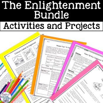 Preview of Enlightenment Bundle: 12 Activities & Projects