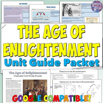 Preview of Enlightenment Era Study Guide and Unit Packet