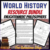 Enlightenment Philosopher Resource Bundle for High School