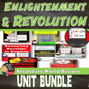 Preview of Enlightenment &  Revolution | BUNDLE | Print & Digital | Save 20% |World History