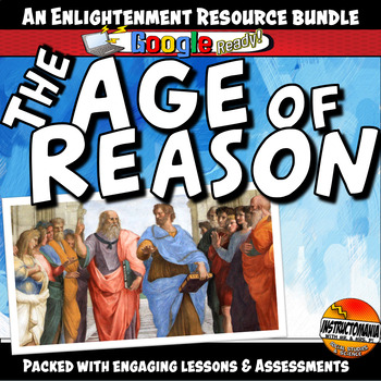 Preview of Enlightenment Bundle : Age of Reason Printable & Digital Lesson Plans Activities