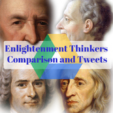 Enlightenment Thinkers Comparison and Tweets Activity