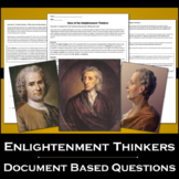 Enlightenment Thinkers DBQ - Document Based Questions