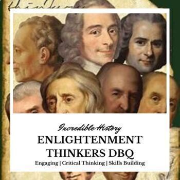 Preview of Enlightenment Thinkers Document Based Question (DBQ)