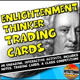 Enlightenment Trading Card Activity Powerpoint and Trading
