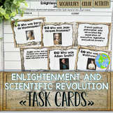 Enlightenment and Scientific Revolution Task Cards