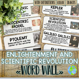 Enlightenment and Scientific Revolution Word Wall