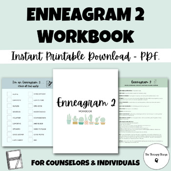 Preview of Enneagram 2 Workbook
