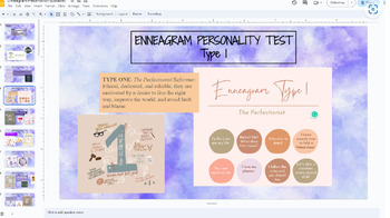 Preview of Enneagram Lessons/Slides/Activity (with Rubric) Bundle