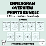 Enneagram Overview Types Print Bundle