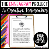 Enneagram Project for Icebreaker Activity or Classroom Culture