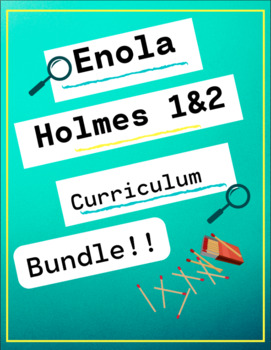 Preview of Enola Holmes 1 and 2 Movie Curriculum Bundle