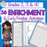 Enrichment 30 Critical Thinking Worksheets! Early Finishers